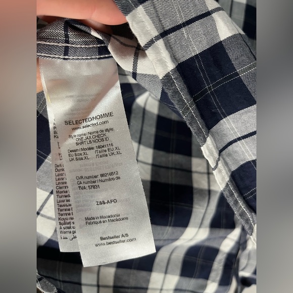 Selected Homme Identity slim fit button down XL - Picture 7 of 11